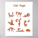 Search for cat yoga posters Pet