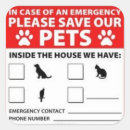 Search for pet alert stickers Fur baby
