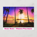 Search for bora bora postcards Sunset