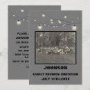 Search for ancestry 5x7 invitations Rustic
