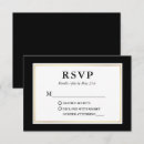 Search for white gold frame rsvp cards Simple