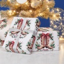 Search for cowgirl boots wrapping paper Festive