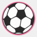 Search for pink soccer ball stickers Futbol