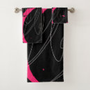 Search for black and white abstract shapes bath towels Minimalist