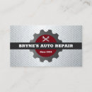 Search for machine repair business cards Automotive