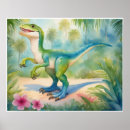 Search for velociraptor posters Blue