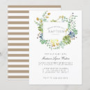 Search for succulent christening invitations For kids