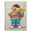 Search for sesame street characters notebooks Ernie