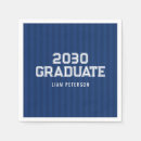 Search for graduation napkins Typography