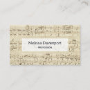 Search for scoring business cards Orchestra