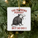 Search for possum christmas tree decorations Retro