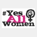 Search for feminism rectangle stickers Feminist