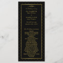 Search for gold foil wedding programs Simple