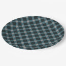Search for blue gingham plates Cross