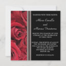 Search for red and grey wedding invitations Rose