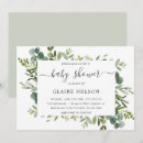 Search for eucalyptus baby shower invitations Green eucalyptus foliage