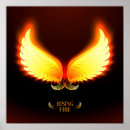Search for the phoenix rising posters Red