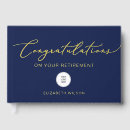 Search for retirement guest books Gold