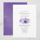 Search for ultra violet wedding invitations Elegant