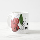 Search for cherry fruit mugs Typography