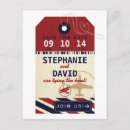 Search for luggage with tag invitations Red
