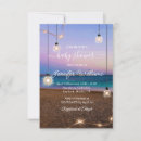 Search for lights baby shower invitations Beach