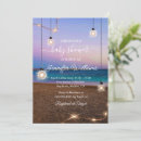 Search for lights baby shower invitations Beach