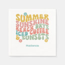Search for sunset napkins Sunshine