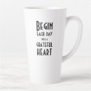 Search for attitude of gratitude mugs Begin each day