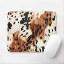Search for cowhide mouse mats Black