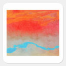 Search for sunset orange stickers Minimalist