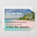 Search for jamaica wedding save the dates Tropical