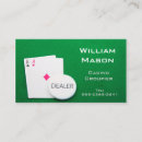 Search for casino business cards Dealer