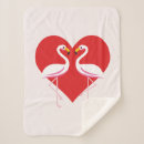 Search for cute pink flamingo blankets Heart