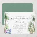 Search for island bridal shower invitations Palm trees