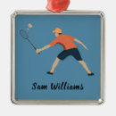 Search for badminton christmas tree decorations Racquet