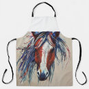 Search for wild horses aprons Cowboy