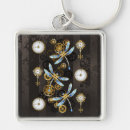 Search for mechanical square key rings Steampunk