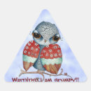 Search for whimsical owls stickers Bird