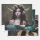 Search for victorian angel wrapping paper Girl