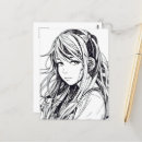 Search for manga postcards Girl