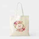 Search for pink tote bags Watercolor floral