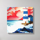 Search for lighthouse canvas prints Beacon