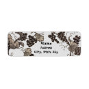 Search for grape vine return address labels Elegant