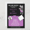 Search for mystery birthday invitations Girl