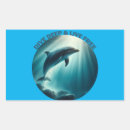 Search for swimming rectangle stickers Sea life