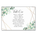 Search for eucalyptus table cards Greenery table numbers