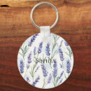 Search for pretty flowers key rings Purple