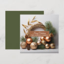 Search for evergreen christmas cards Wreath