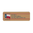 Search for texas star return address labels Red white blue